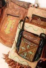 suede bags